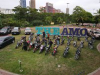 PRF e Forças de Segurança entregam 42 veículos recuperados no Piauí durante operação integrada