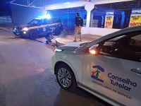 Criança é resgatada pela PRF após ser encontrada sozinha em rodovia na cidade Picos (PI)