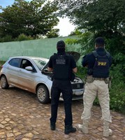POLÍCIA RODOVIÁRIA FEDERAL E POLÍCIA CIVIL RECUPERAM VEÍCULO CLONADO