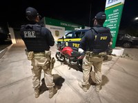 PRF recupera em Parnaíba motocicleta com histórico de clonagem, furto e adulteração