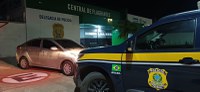 PRF recupera veículo com registro de roubo em Minas Gerais transitando em Parnaíba(PI)
