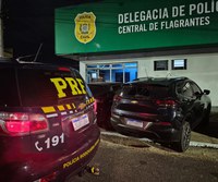 PRF recupera veículo roubado e prende três indivíduos com mandados de prisão em aberto na BR-343, em Teresina