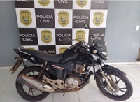 PRF recupera duas motocicletas com sinais identificadores adulterados em Esperantina