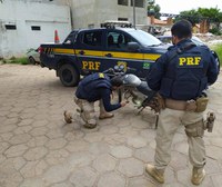 Em Cristino Castro/PI: PRF recupera na BR 135 motocicleta que havia sido tomada de assalto há mais de 10 anos