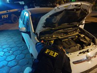 Em Bom Jesus/PI: PRF apreende nas proximidades da BR 135 veículo adulterado e homem é preso por Receptação de Veículo