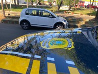 Em Teresina/PI: PRF recupera às margens da BR 316 veículo que havia sido tomado de assalto com uso de arma de fogo horas antes