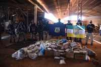 Operação Narco Brasil: PRF, Polícia Civil e Polícia Militar participam da incineração de mais de meia tonelada de entorpecentes