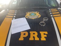 Em Piripiri, empresário é preso pela PRF com mandado de prisão em aberto pelo não pagamento de pensão alimentícia