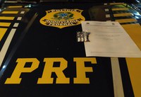 Em Picos, PRF autua caminhoneiro por estar portando "rebites" para consumo