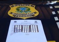Em Picos, PRF autua caminhoneiro por portar anfetaminas para consumo na BR 316