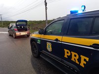 PRF recupera veículo adulterado na BR 343