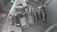 PRF apreende armas de fogo, carregadores e rádios transmissores no arco metropolitano