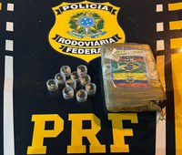 PRF apreende maconha, merla e crack na Região Serrana do Rio