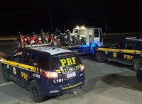 PRF faz operação para coibir irregularidades com motocicletas no RJ