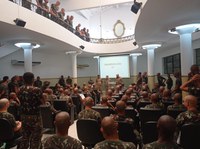 Palestra sobre drogas é ministrada para recrutas do Exército Brasileiro