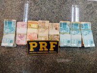 PRF apreende quase R$ 24 mil em Nova Iguaçu/RJ