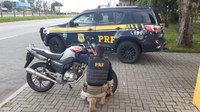 PRF recupera motocicleta furtada em Volta Redonda