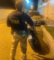 Motocicleta adulterada é recuperada em Duque de Caxias