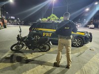 Motocicleta adulterada é apreendida na Baixada Fluminense
