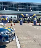 PRF faz ação conjunta sobre o Maio Amarelo na Ponte Rio-Niterói