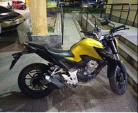 PRF recupera moto com placa clonada em Duque de Caxias