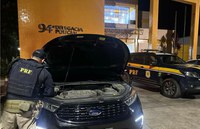 Dupla é presa em Piraí com carro roubado circulando como clone