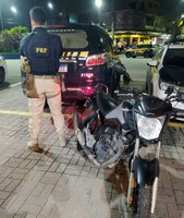Motocicleta é recuperada em Duque de Caxias