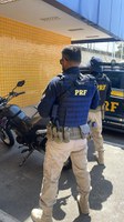 PRF intercepta moto “clonada” na Dutra