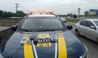 PRF prende motorista por porte ilegal de arma de fogo na BR-116