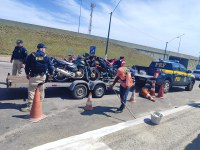 PRF realiza 'Comando Duas Rodas' na Região Metropolitana do Rio