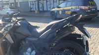 PRF recupera motocicleta adulterada que circulava como “clone”