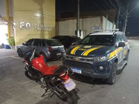 PRF recupera motocicleta com sinais de adulteração na BR-040