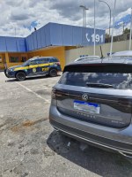 PRF recupera veículo clonado na BR-116