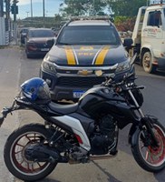Motocicleta adulterada é recuperada na Baixada Fluminense
