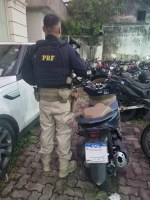 PRF apreende motocicleta adulterada em Niterói
