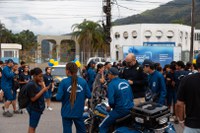 PRF realiza exposição de viaturas em Mangaratiba durante comemoração dos 97 anos