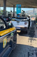 PRF recupera veículo adulterado na Ponte Rio-Niterói