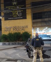 Motocicleta adulterada é apreendida na Pavuna