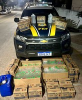 PRF apreende insumos para fabricação de lança-perfume em Areal-RJ