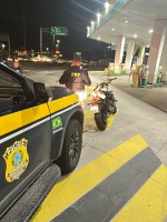 PRF apreende motocicleta em Nova Iguaçu