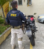 Motocicleta adulterada é apreendida no Rio de Janeiro