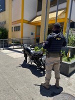 No RJ, PRF recupera motocicleta roubada