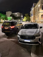 PRF recupera veículo clonado na Ponte Rio–Niterói