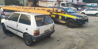 Carro roubado é recuperado na Região Metropolitana do Rio