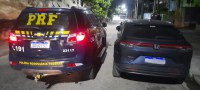 PRF recupera veículo adulterado com registro de roubo em São Paulo