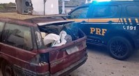 Carro em mau estado de conservação é apreendido na Ponte Rio-Niterói
