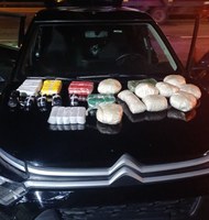 PRF apreende 10 Kg de cocaína em Casimiro de Abreu