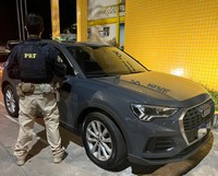 PRF recupera veículo com registro de furto