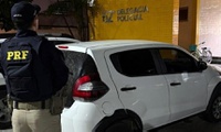 Carro adulterado é apreendido na Rodovia Washington Luiz