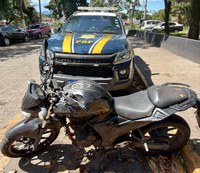 Em Resende, PRF apreende motocicleta adulterada